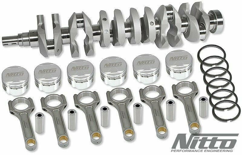 Nitto - Nissan RB30 3.2L Wide Rod Journal Stroker Kits